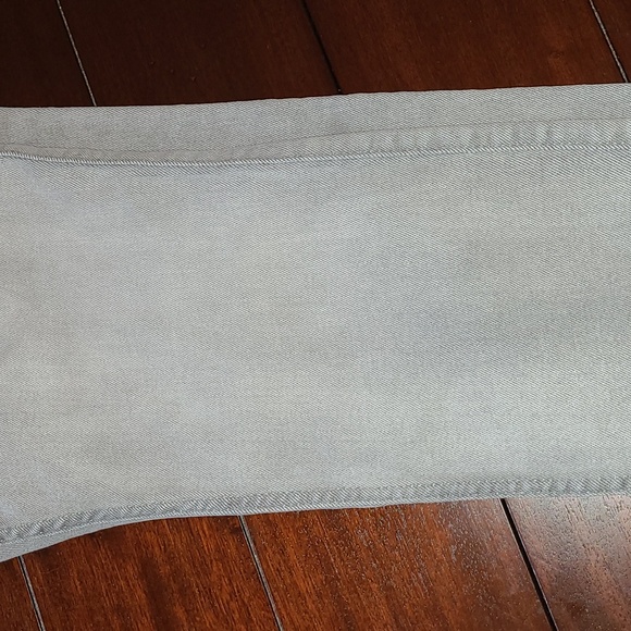 Gray Extra High Waisted Super Skinny Stretch Jeans - Picture 4 of 6